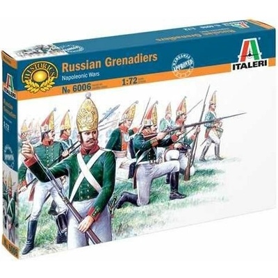 ITALERI Model Kit figurky 6006 NAPOL.WARS: RUSSIAN GRENADIERS 1:72
