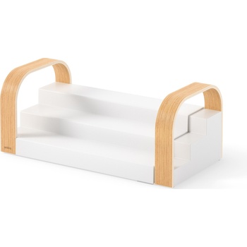 Umbra Рафт за аксесоари Bellwood триетажен бял (1019934-668)