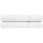 vidaXL Премиум кърпи за сауна SOLUND 2 бр бели 80x200 см 600 gsm (137136)