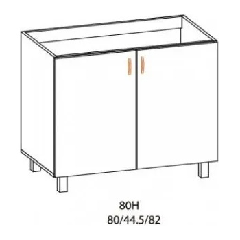 Image 1 of Мебелна фабрика НОВ ДОМ - гр. Ямбол Долен шкаф Паула - 80см (4272)