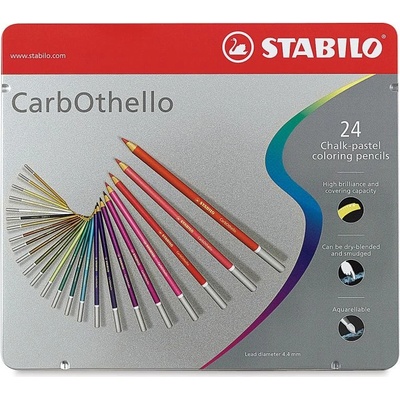 STABILO Pastely CarbOthello/24ks plech – Zboží Mobilmania