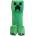 Halantex Minecraft: Creeper възглавница - 51 см (5904209606924)