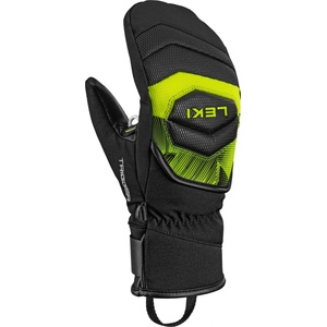 Leki Детски ръкавици Leki Kid's WCR Core Tr Junior Mitten Gloves - Black / Neonyellow - размер 7 (EU) (202-8672-0214)