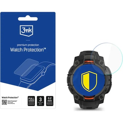 3mk protection Протектор за екран на смарт часовник 3mk Защита за часовник FlexibleGlass за Garmin Instinct 3 Tactical Edition 45 мм (Соларен) (5903108662444)
