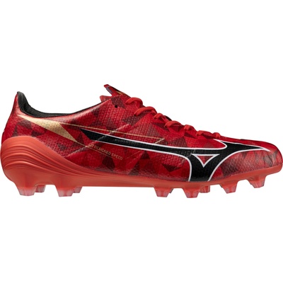 Mizuno Miz uno Alpha II Made in Japan FG červená