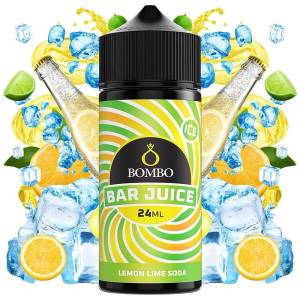 Bombo Bar Juice Lemon Lime Soda Ice 24ml/120ml