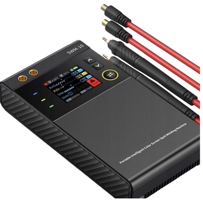 Fnirsi SWM-10 Преносим апарат за точково заваряване, капацитет на батерията 5000 mAh, TFT цветен дисплей (SWM-10)