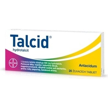 TALCID POR 500MG TBL MND 20