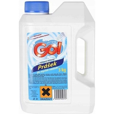 GO! Prášek s leštidlem do myčky nádobí 3 kg