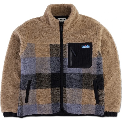 KAVU Дамско поларено яке Kavu Women's Willow Creek Casual jacket - Nightshade Plaid (103-2729-0214)