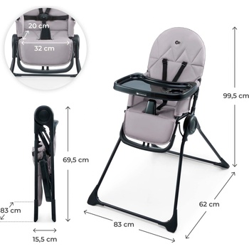 KinderKraft Binci grey