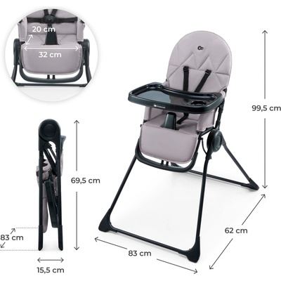 KinderKraft Binci grey