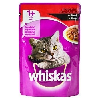 Whiskas cat s hovädzím mäsom gravy 100 g