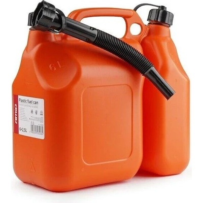 AMiO Dvoukomorový plastový kanystr 6l+2,5l AM03208