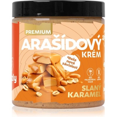 Grizly Arašídový krém slaný karamel premium 250 g