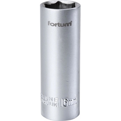 FORTUM 4700902 - hlavice nástrčná na zapalov. svíčky 1/2", 16mm, L 65mm