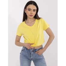 Tričko CLM-TS-1639.12 BASIC FEEL GOOD Žltá