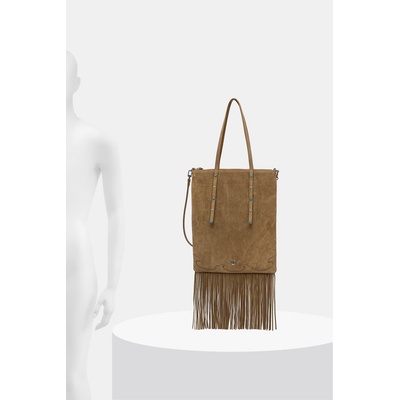 PINKO чанта crossbody дамска от велур (106666.A0F6)