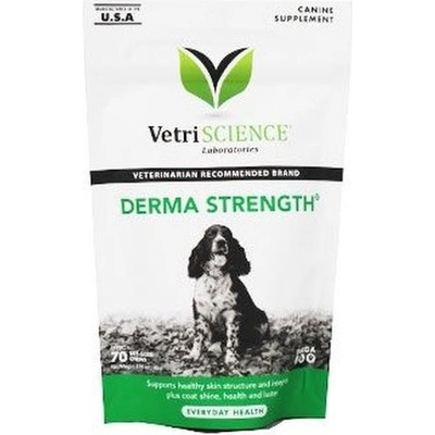 VetriScience Derma Strenght podp.kůže psi 70 ks 140 g