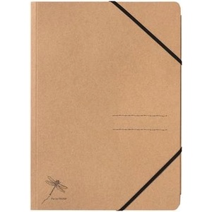 PAGNA Папка с каучук, картон, A4, PAGNA "Pur", крафт 40067-11 (40067-11)