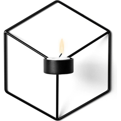 Nástěnný svícen hexagon POV Black Audo Copenhagen