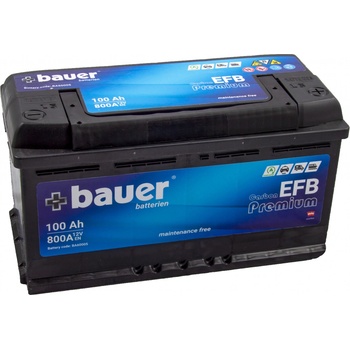 Bauer Carbon EFB 12V 100Ah 800A BA60005