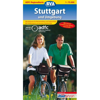 ADFC Regionalkarte Stuttgart und Umgebung