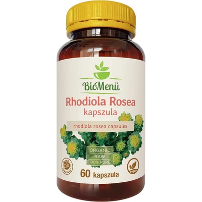 BioMenü bio Rhodiola Rosea kapsuly 60 ks