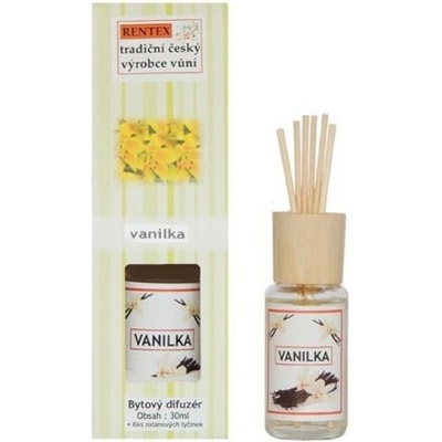 Rentex aroma difuzér 30 ml + 6 ks tyčinek Vanilka