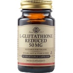 Solgar L-Glutathione Reduced 50 mg, 30 vegetable capsules