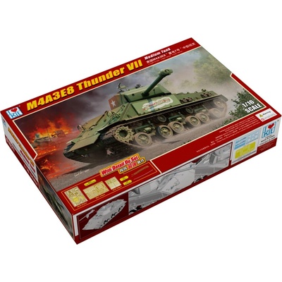 I LOVE KIT M4A3E8 Thunder VII Medium Tank 1/16