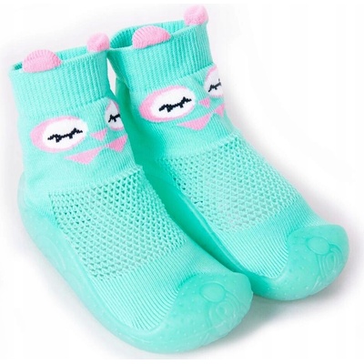 Yo! OBO-0173 Girl z gumovou podrážkou dětské ponožky