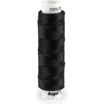 Obuvnická nit Ultrapoly 30, návin 50 m - 999 černá