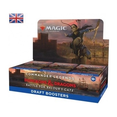 Wizards of the Coast Magic The Gathering Commander Legends Battle for Baldur's Gate Draft Booster