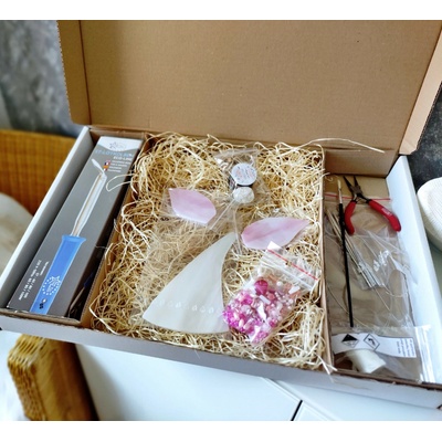 Drátované stromy života Stavebnice Tiffany andílek 25cm Barva: zlatá