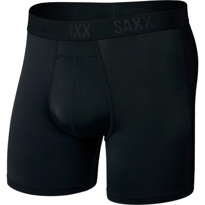 Saxx Мъжко синтетично термобельо Saxx Smooth Flex Light Compression Boxer Brief Synthetic base layer - Black - размер XXL (014-2578-0115)