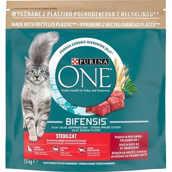 Purina ONE Adult Sterilcat Beef 1,5 kg