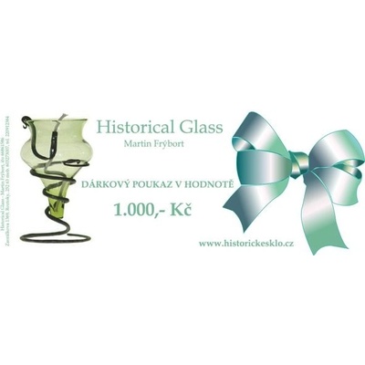 Dárkový poukaz v hodnotě 1.000,- Kč