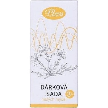 Pleva darčeková sada mydiel 3 x 24 g