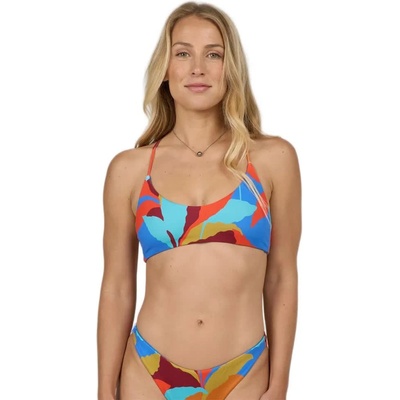 SALTY CREW Palm burst rev bikini top - Multicolor (Bold Blue)
