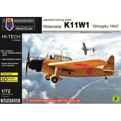 Kovozávody Prostějov Watanabe K11W1 Shiragiku 1943 HI-TECH Limited 1:72