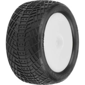 Pro-Line колело 2.2", гума Positron MC Buggy задна, джанта Velocity H12 бяла (2)