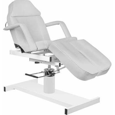 Active Shop pedikérské kosmetické hydraulické křeslo lehátko 210C šedé – Sleviste.cz