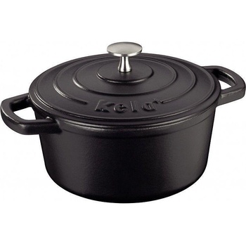 Image 1 of Kela Чугунена тенджера с капак KELA Calido Ø 21 см, черна (1090)