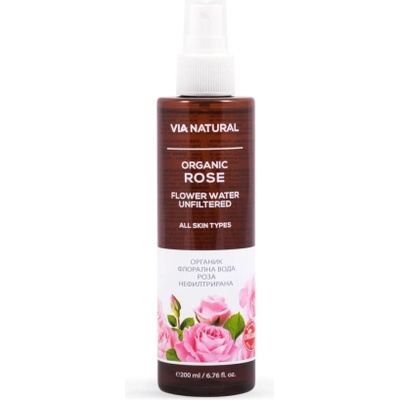 Biofresh Cosmetics Organic Rose Flower Water - Органична розова вода 200мл