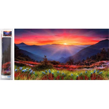 Norimpex - Puzzle Diamant painting: Sunset in the mountains 80x40cm - 1 - 39 piese