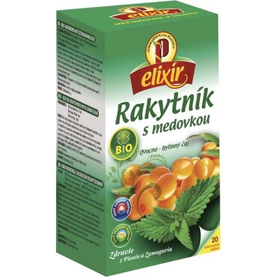 Agrokarpaty Bio Rakytník s medovkou ovocno bylinný čaj 20 x 1,5 g