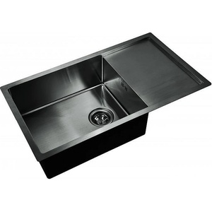 Inter Ceramic Кухненска мивка ICK D7844H, Inter Ceramic, алпака, 78х44см (D7844H) Мивка за вграждане