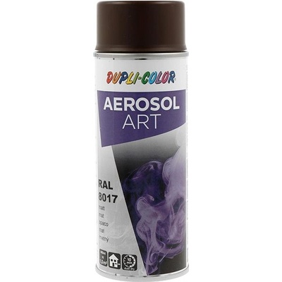 Dupli Color ART RAL 8017 Čokoládová hnědá matná barva ve spreji 400 ml