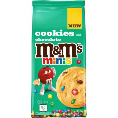 M&M'S Cookies Chocolate Minis 180 g